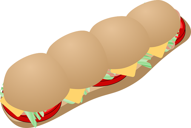 A graphic sandwich with cheese, lettuce, tomatoes, and a bun on top and below